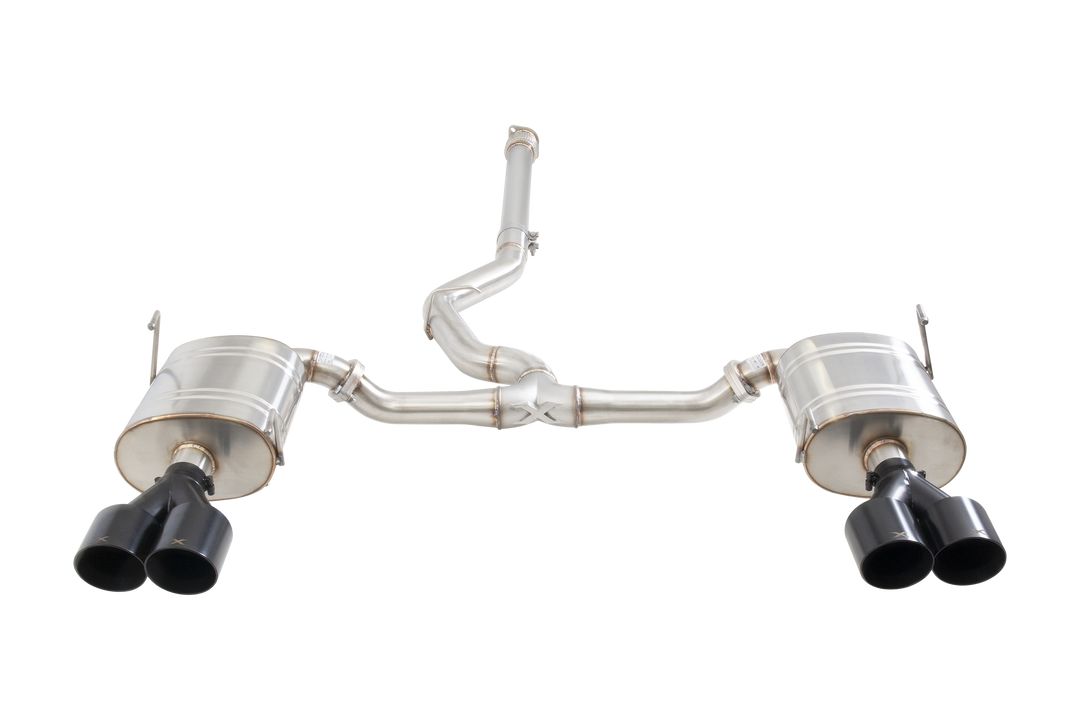 Xforce Subaru WRX VB Cat Back Exhaust System with Black Tips