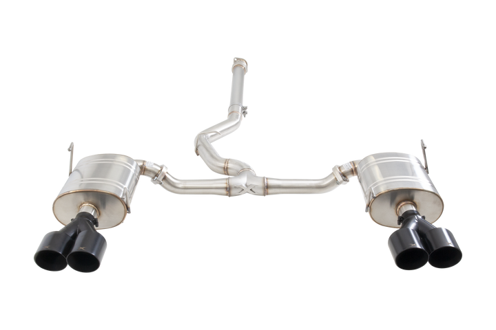 Xforce Subaru WRX VB Cat Back Exhaust System with Black Tips