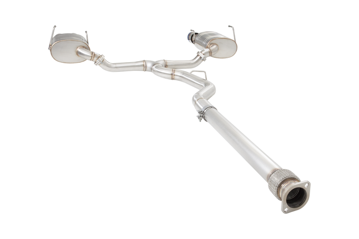 Xforce Subaru WRX VB Cat Back Exhaust System with Burnt Blue Tips