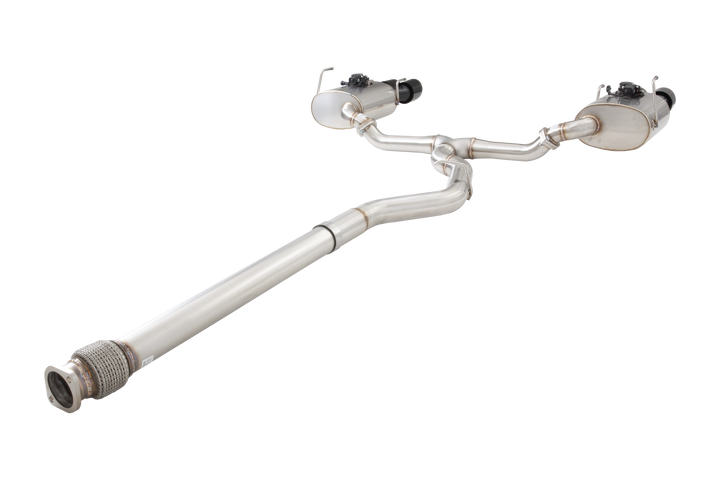 Xforce Subaru WRX VB Varex WR Valved Cat Back Exhaust System with Black Tips