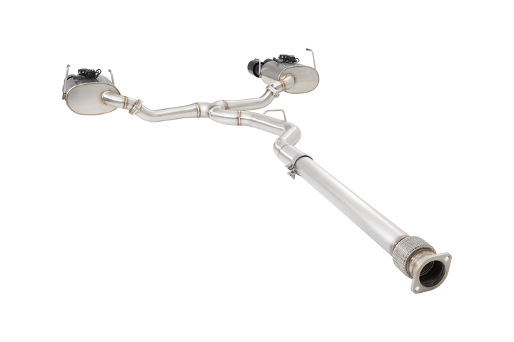 Xforce Subaru WRX VB Varex WR Valved Cat Back Exhaust System with Black Tips