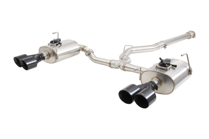 Xforce Subaru WRX VB Varex WR Valved Cat Back Exhaust System with Black Tips
