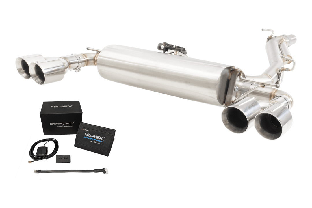 Xforce ALL NEW VW GOLF R MK8 & MK8.5 VAREX Valved Cat-Back Exhaust System with SmartBox