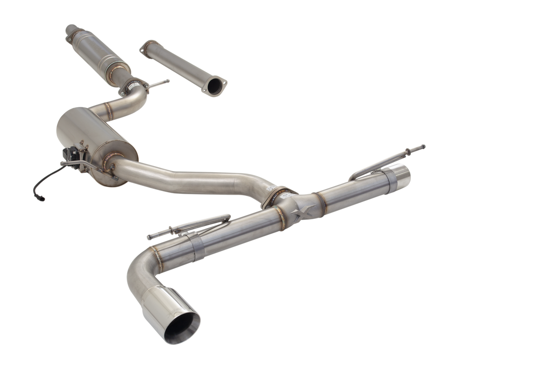 Xforce VW Golf TSI MK7 to MK8 VAREX Valved Cat-Back Exhaust System