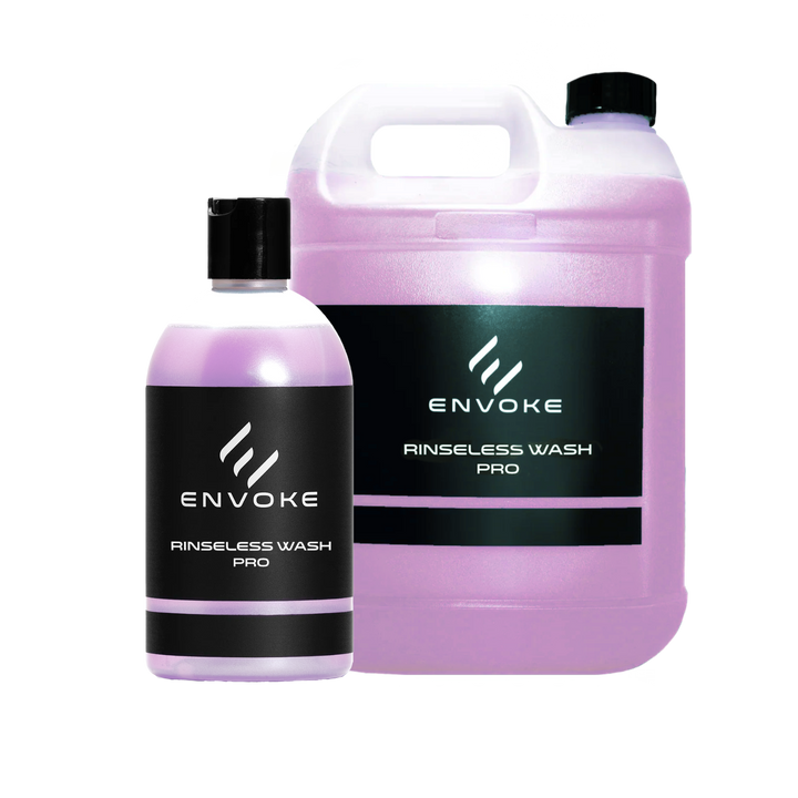 Envoke Rinseless Wash Pro  and Rinseless Pro + Sio2