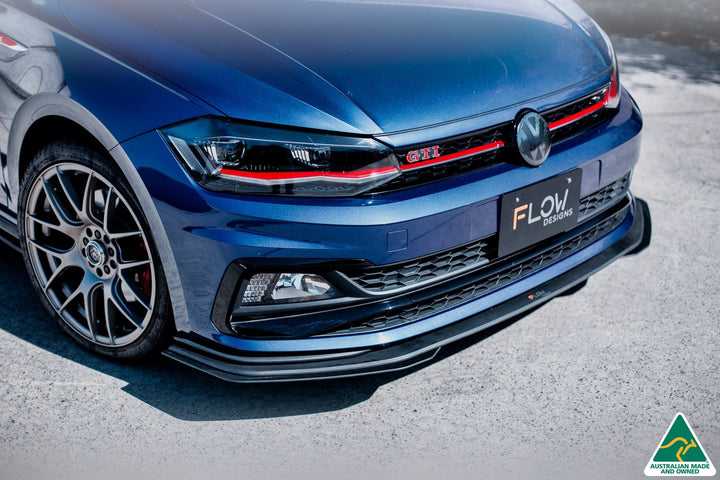 AW Polo GTI Front Lip Splitter Extensions