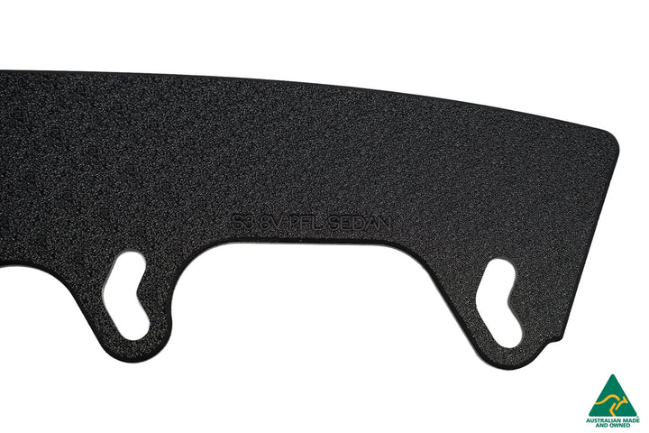 S3 8V Sedan Pre-Facelift Front Lip Splitter Extensions