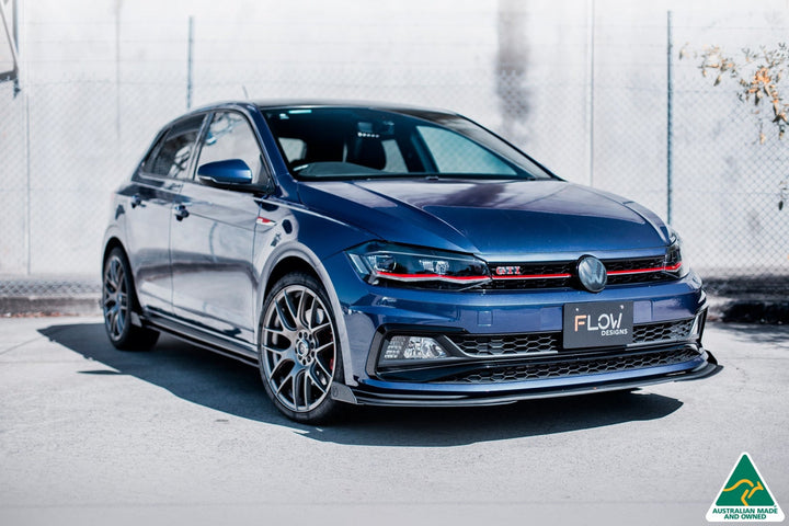 AW Polo GTI Front Lip Splitter Extensions
