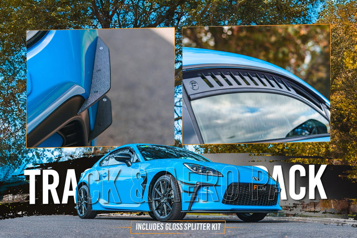 ZN8 GR86 Full Lip Splitter Set | Black