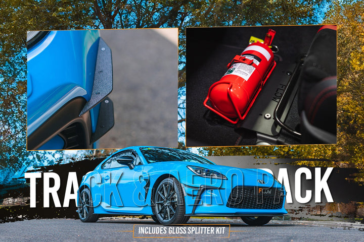 ZN8 GR86 Full Lip Splitter Set | Black