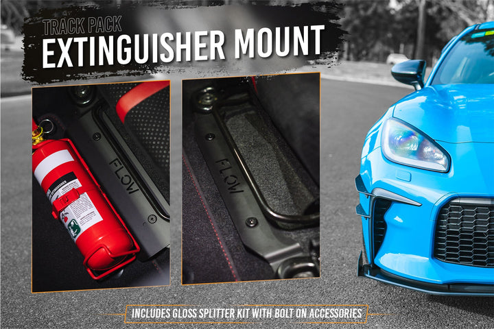 ZN8 GR86 Full Lip Splitter Set | Black