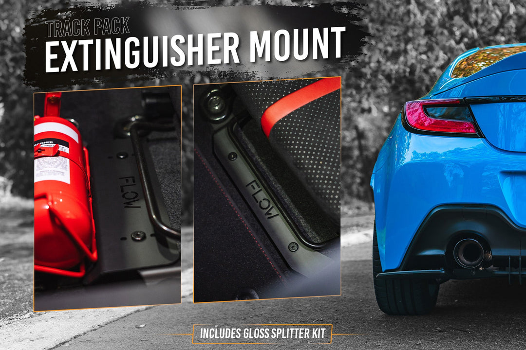 ZN8 GR86 Full Lip Splitter Set | Black