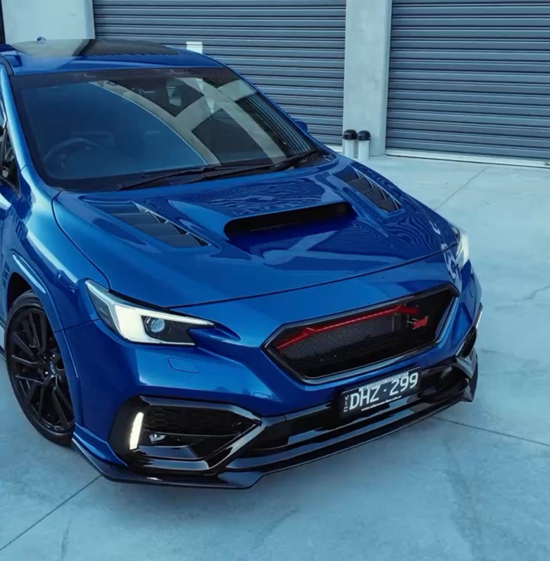 DRL BEZEL + LOWER MESH GRILLE COMBO - CUSTOM GLOSS BLACK