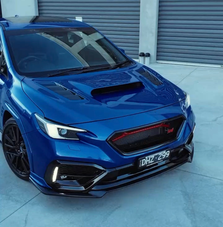 DRL BEZEL + LOWER MESH GRILLE COMBO - CUSTOM GLOSS BLACK