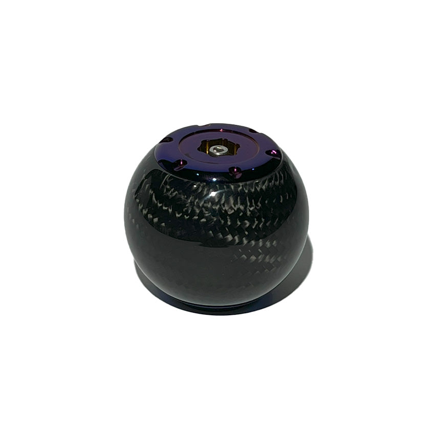 Suya Shift Knob Weighted Add-On Accessory (Titanium Edition) - Manual Transmission