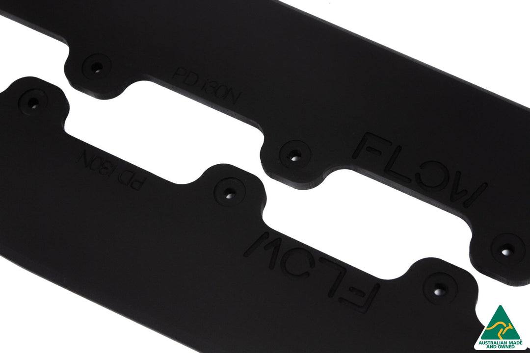 Flow Designs i30N Fastback PD FL (2022+) Side Skirt Splitters [GLOSS BLACK] - Pair