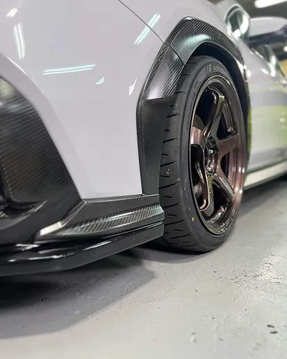 Automodellista Fibre Fender Covers For 2022+ Subaru WRX VB [Dry Carbon]