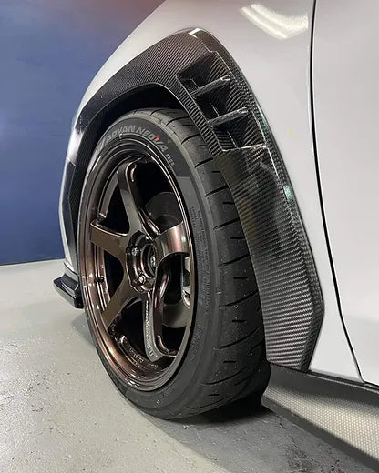 Automodellista Fibre Fender Covers For 2022+ Subaru WRX VB [Dry Carbon]