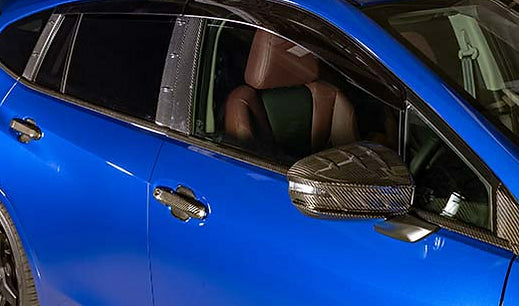 Automodellista Mirror Caps For 2022+ Subaru WRX VB [Dry Carbon]