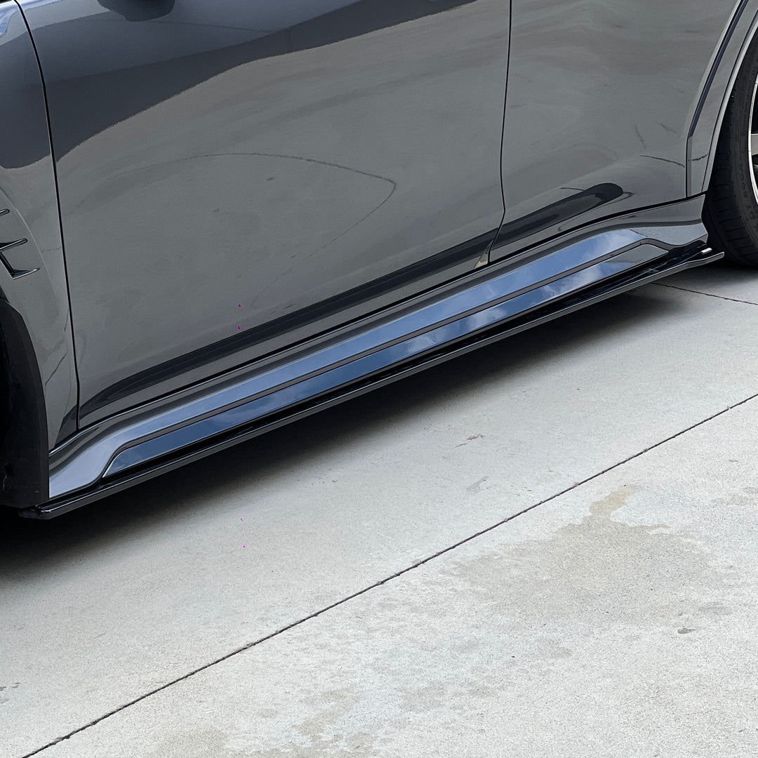 AFD Kogeki-Spec Paint Matched Side Skirts for Subaru WRX (VB) 2022-2025