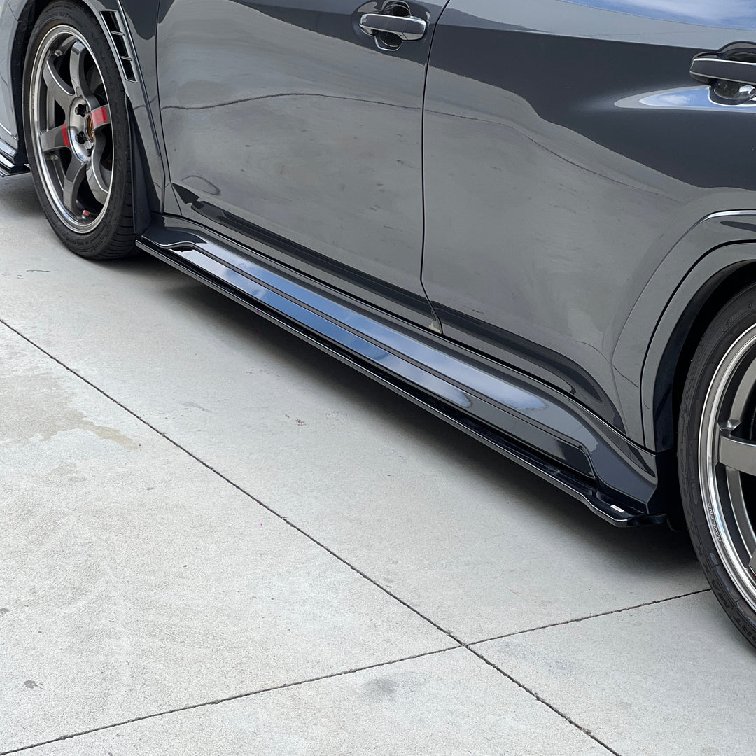 AFD Kogeki-Spec Paint Matched Side Skirts for Subaru WRX (VB) 2022-2025