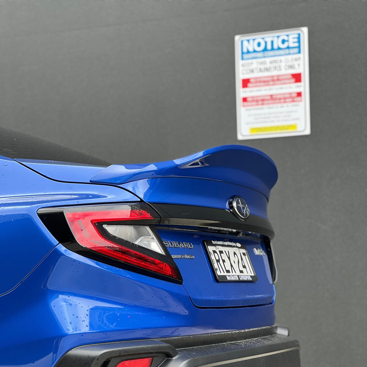 AFD Kogeki-Spec V4 Duckbill Spoiler for Subaru WRX (VB) 2022-2025
