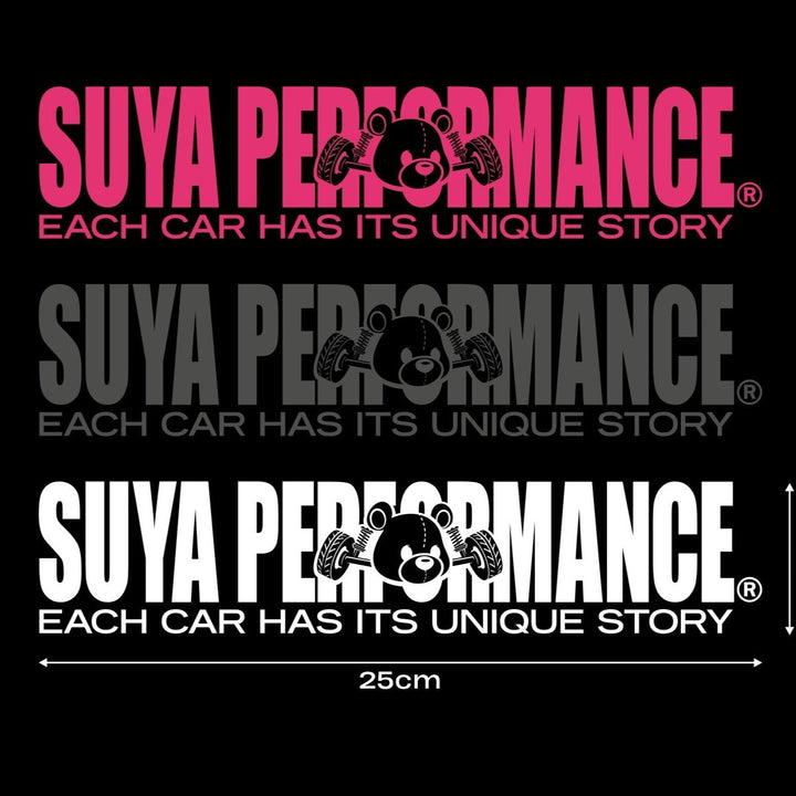 Suya "Suya Performance" Car Vinyl Decal/Sticker for Subaru BRZ/Levorg/WRX & Other Models