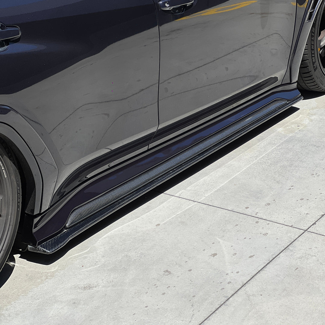 AFD Kogeki-Spec Paint Matched Side Skirts for Subaru WRX (VB) 2022-2025