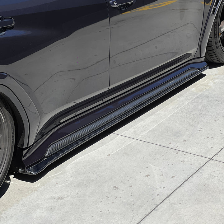AFD Kogeki-Spec Paint Matched Side Skirts for Subaru WRX (VB) 2022-2025