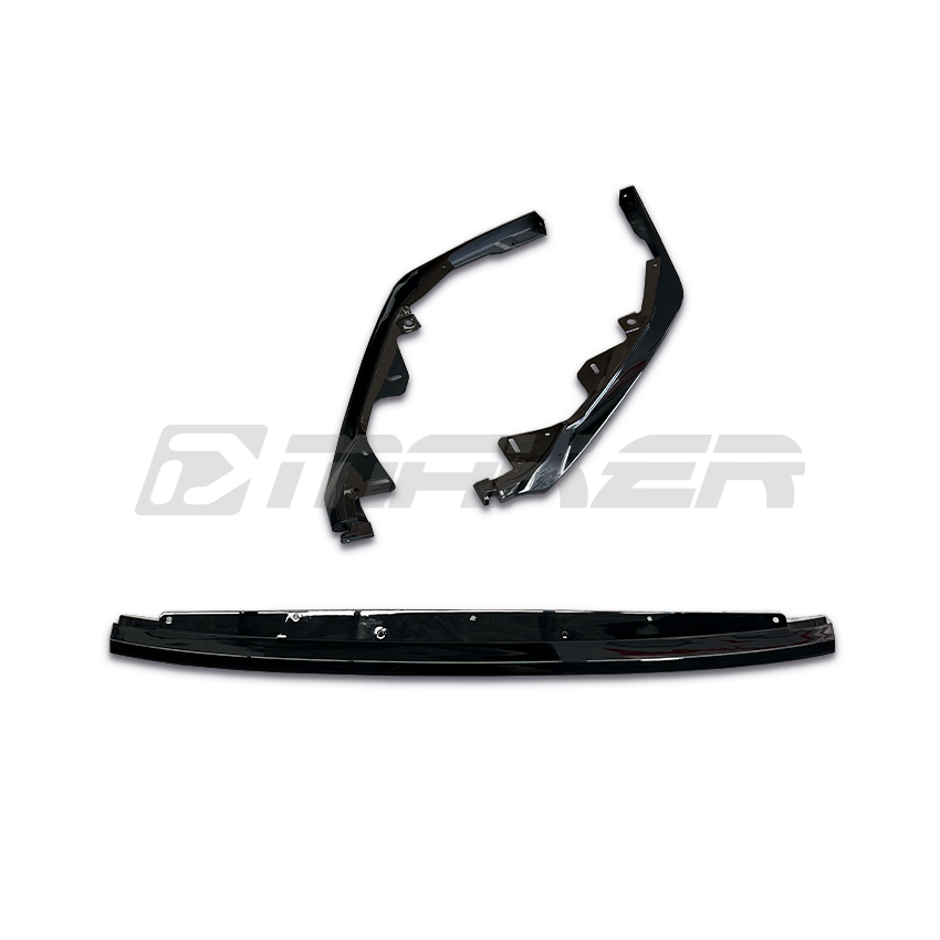 AFD S-Spec V2 Front Lip / Under Spoiler (3-Piece) for Subaru WRX (VB) 2022-2025