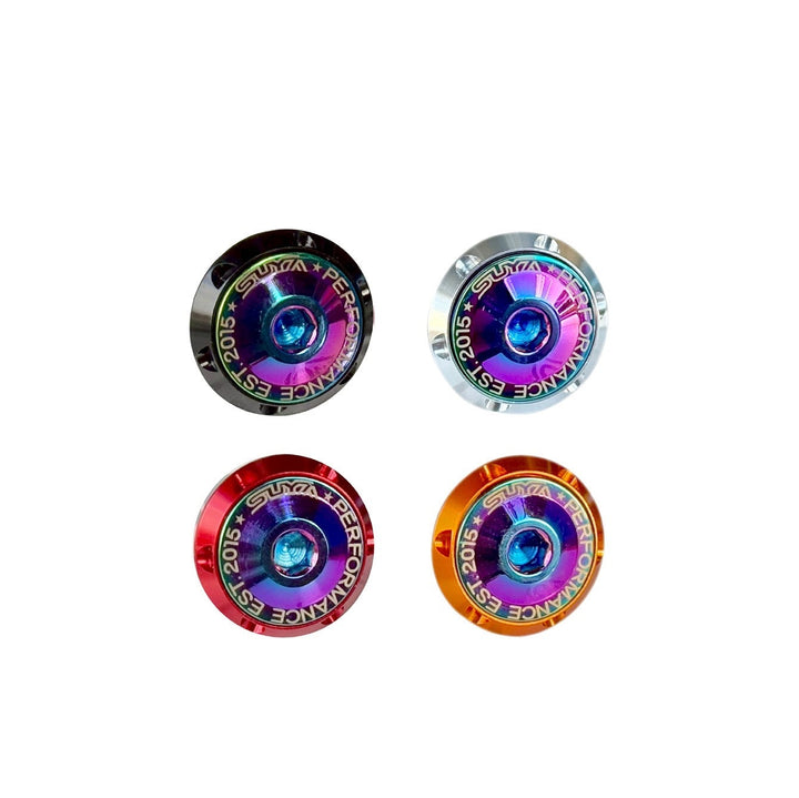 SUYA Engine Bay - CNC M6 Dress Up Washer & Bolt (V1) - Titanium Bolts