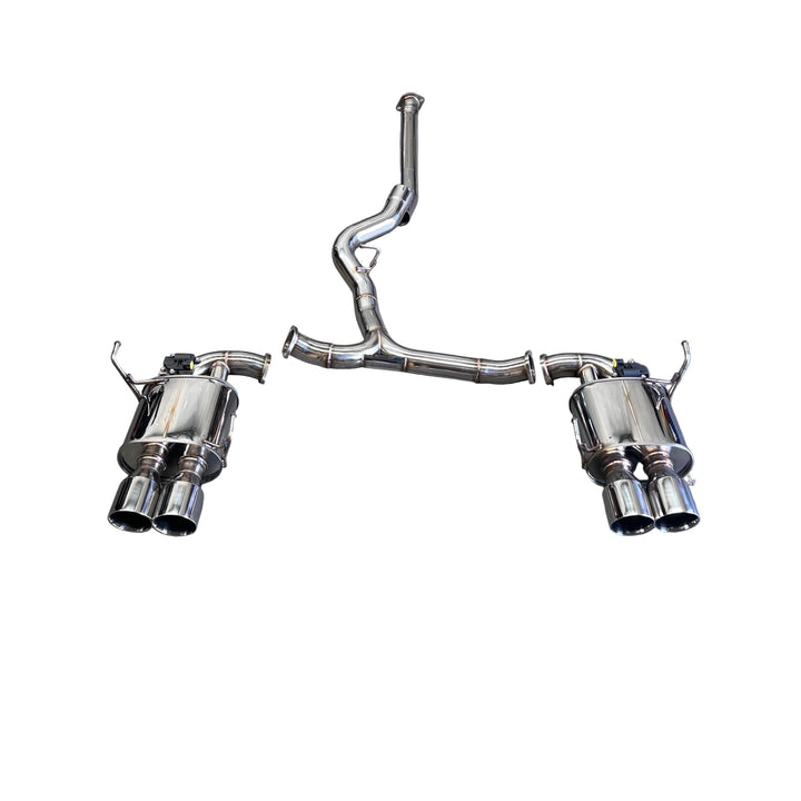 AFD × DMAKER F1 Stainless Steel Valved Cat Back Exhaust System for Subaru WRX (VB) 2022-2025