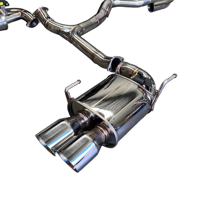 AFD × DMAKER F1 Stainless Steel Valved Cat Back Exhaust System for Subaru WRX (VB) 2022-2025