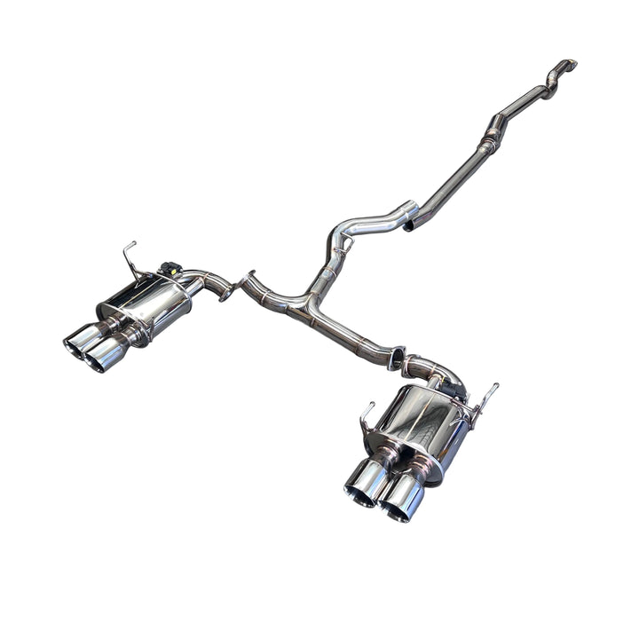 AFD × DMAKER F1 Stainless Steel Valved Cat Back Exhaust System for Subaru WRX (VB) 2022-2025
