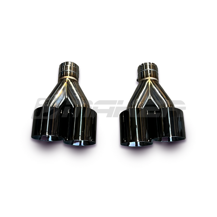 AFD Stainless Steel Double Wald 4" Axle Back Exhaust for Subaru WRX (VB) 2022-2025