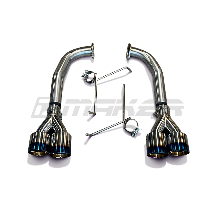 AFD Stainless Steel Double Wald 4" Axle Back Exhaust for Subaru WRX (VB) 2022-2025