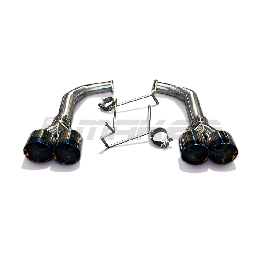 AFD Stainless Steel Double Wald 4" Axle Back Exhaust For Subaru WRX VB 2022-2025
