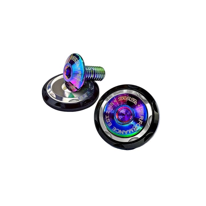 SUYA Engine Bay - CNC M6 Dress Up Washer & Bolt (V2) - Titanium Bolts