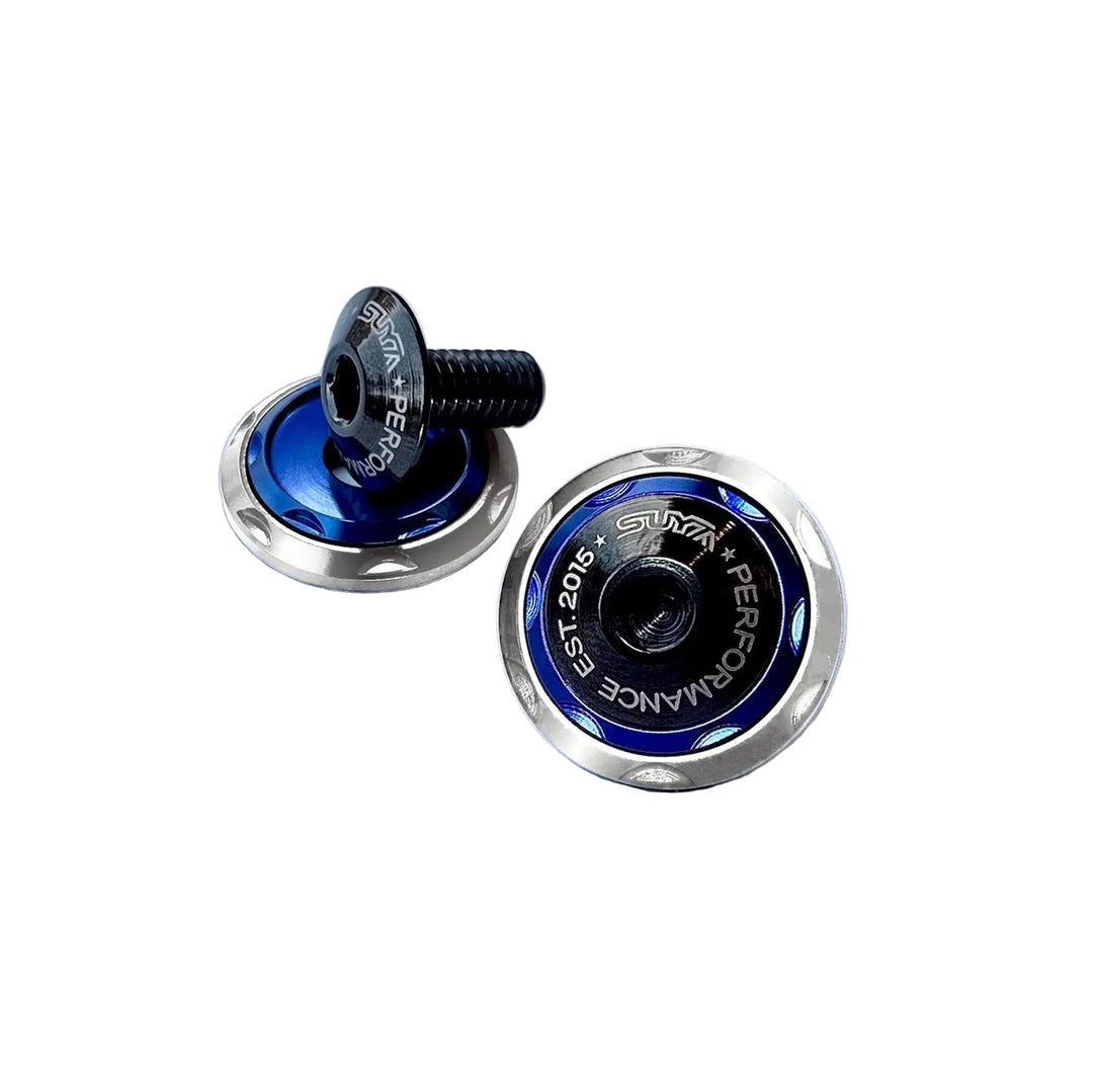 SUYA Engine Bay - CNC M6 Dress Up Washer & Bolt (V2) - Black Bolts