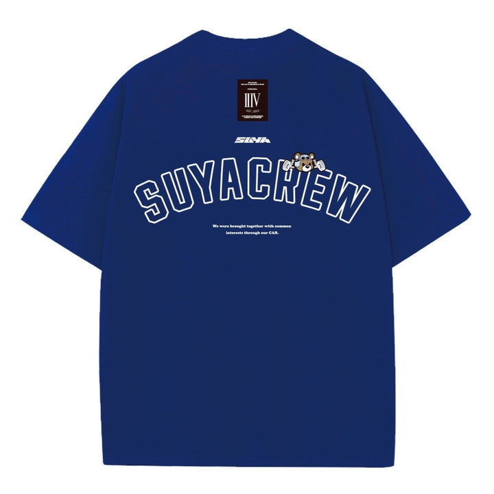 SUYA Apparel - Navy Blue Crew T-Shirt (Exclusive SBM '24 Collection)