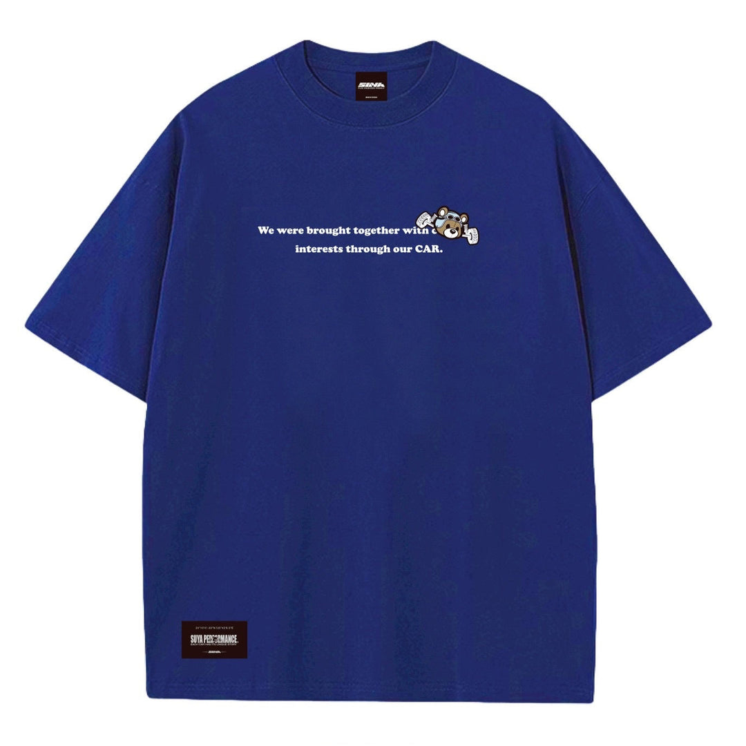 SUYA Apparel - Navy Blue Crew T-Shirt (Exclusive SBM '24 Collection)