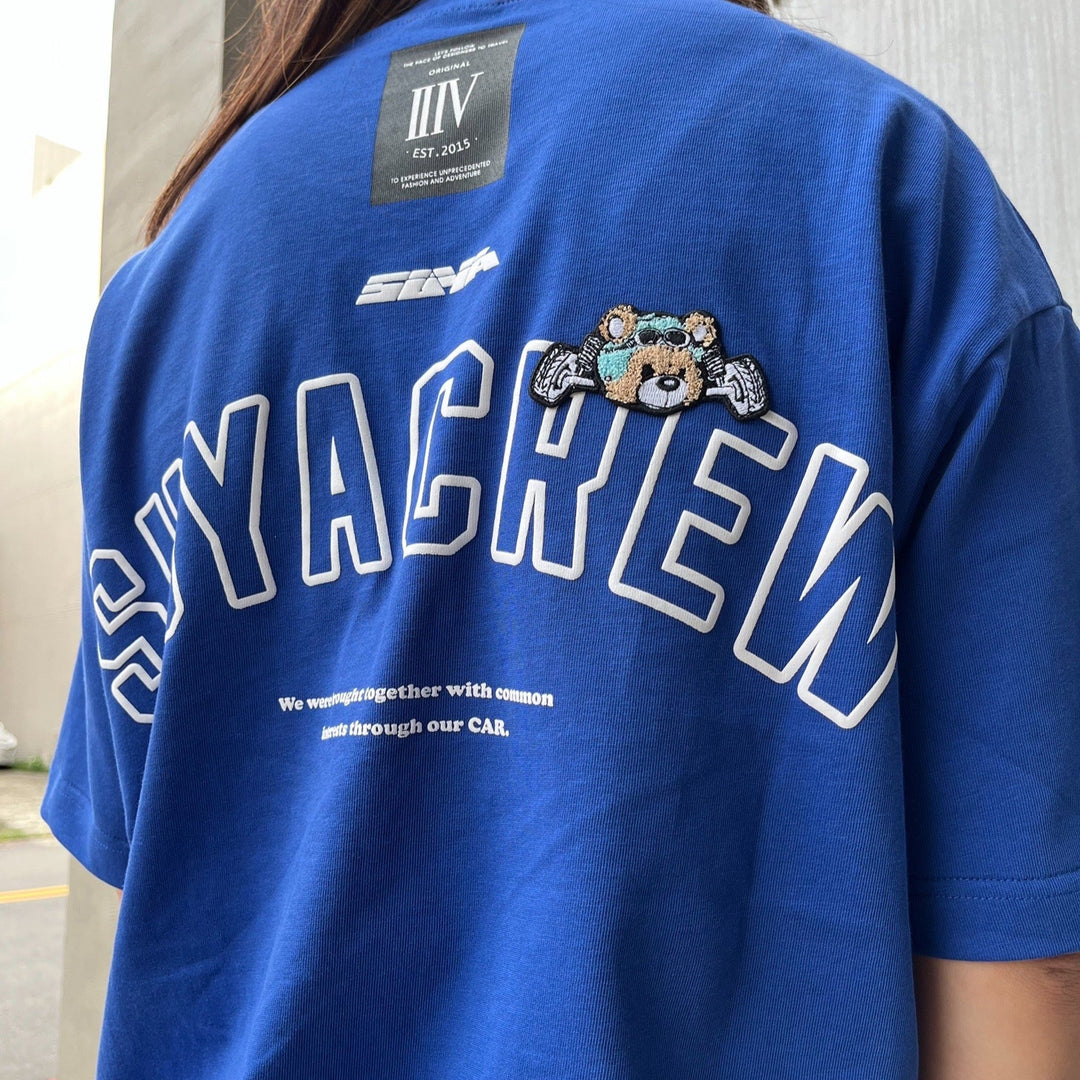 SUYA Apparel - Navy Blue Crew T-Shirt (Exclusive SBM '24 Collection)