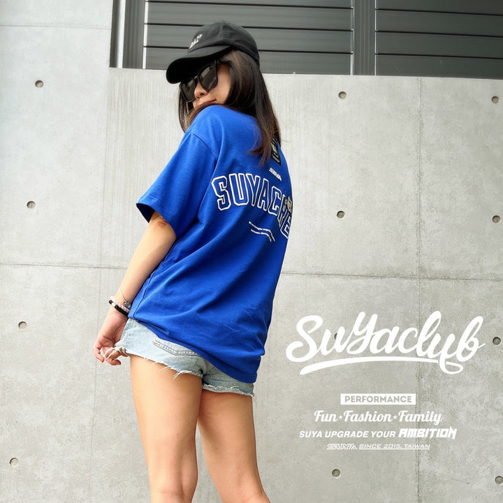 SUYA Apparel - Navy Blue Crew T-Shirt (Exclusive SBM '24 Collection)