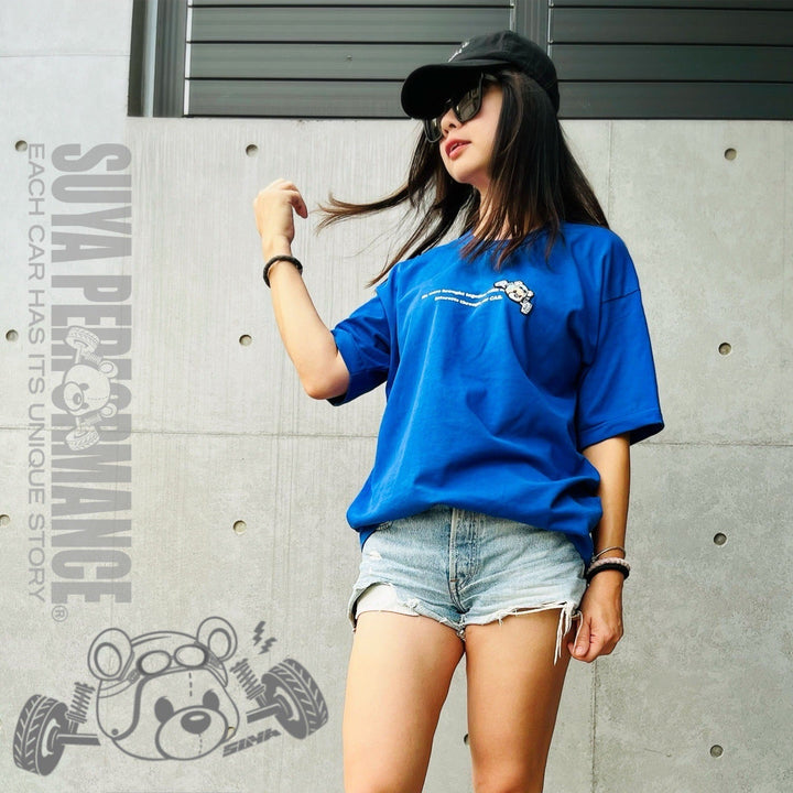 SUYA Apparel - Navy Blue Crew T-Shirt (Exclusive SBM '24 Collection)