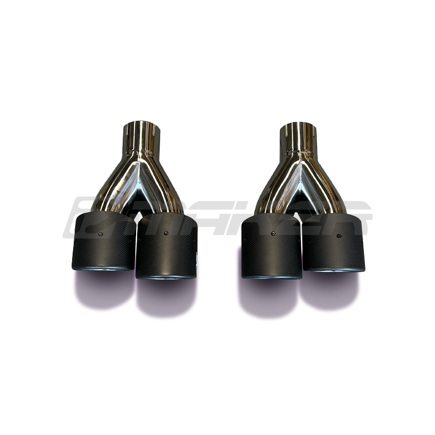 AFD Stainless Steel Double Wald 4" Axle Back Exhaust For Subaru WRX VB 2022-2025