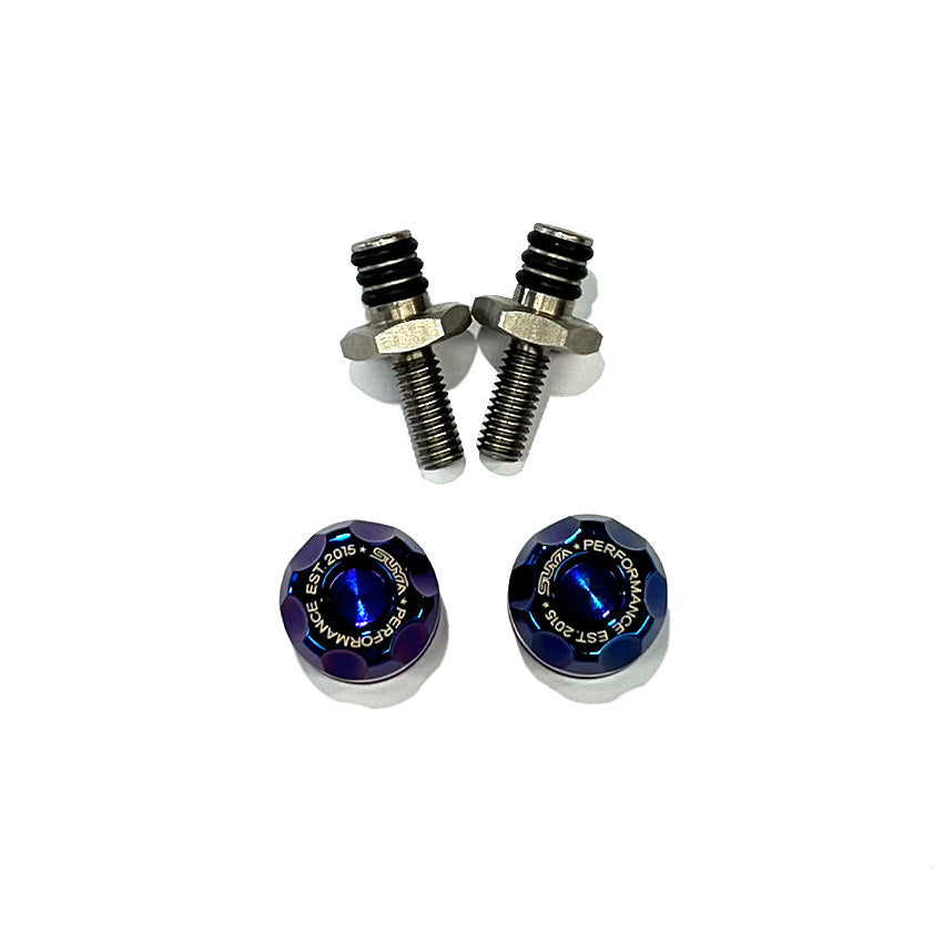 Suya Number Plate Quick Release Bolts (Type 2) for Subaru BRZ/Levorg/WRX & Other Models