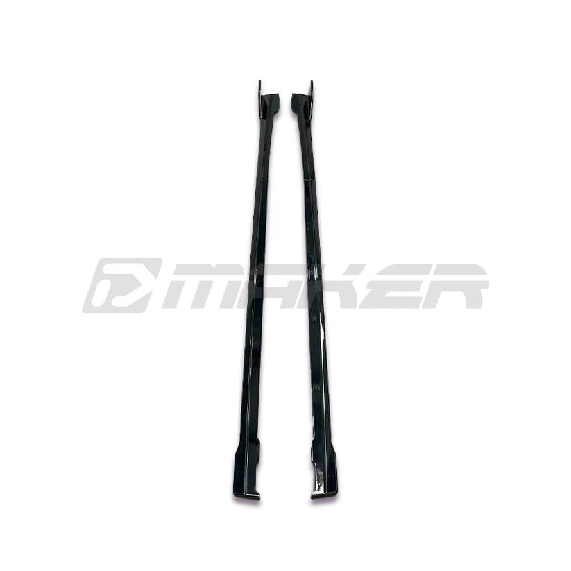 DMAKER STI-Spec V2 Side Skirts/Under Spoiler (2-Piece) For 2022+ Subaru WRX VB [Crystal Black] - PRE ORDER