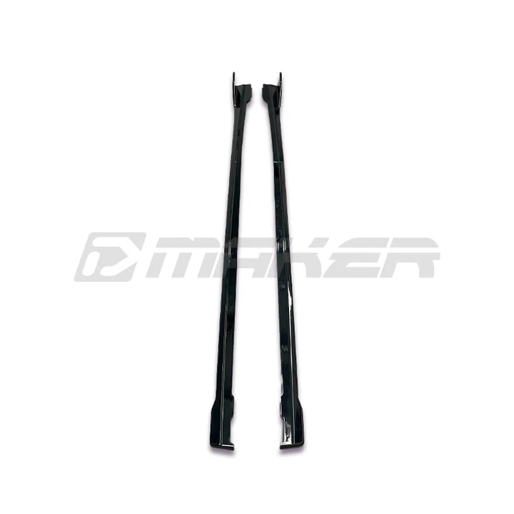 DMAKER STI-Spec V2 Side Skirts/Under Spoiler (2-Piece) For 2022+ Subaru WRX VB [Crystal Black] - PRE ORDER