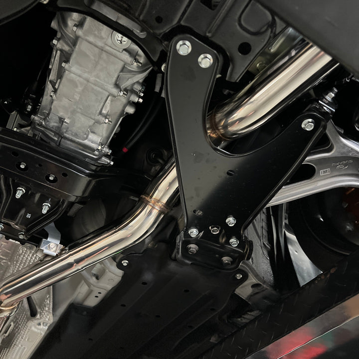 AFD × DMAKER F1 Stainless Steel Secondary Cat Delete Pipe for Subaru WRX (VB) 2022-2025