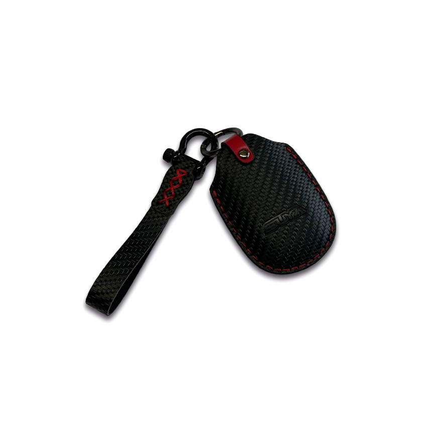 SUYA Merchandise - Leather Key Fob Cover & Strap for Subaru BRZ / Levorg / WRX & Other Models